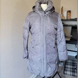 Kenneth Cole REACTION Women's Gray Puffer Down Jacket. Size L